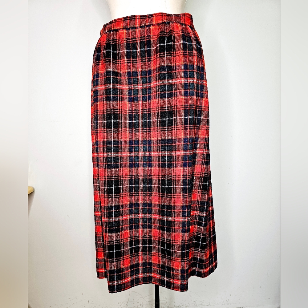 Vintage Pendleton Tartan Plaid Skirt